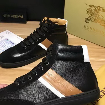 Burberry High-Top Fashion Men Shoes--010